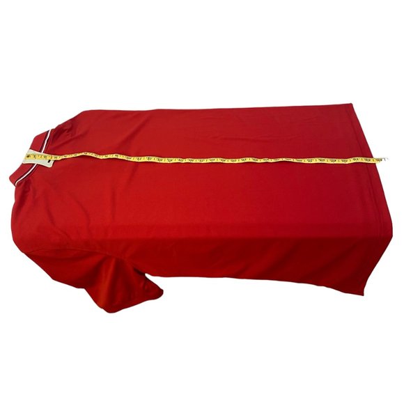 (6-164) NWT Izod Red Button Down Short Sleeve Polo - Picture 8 of 8